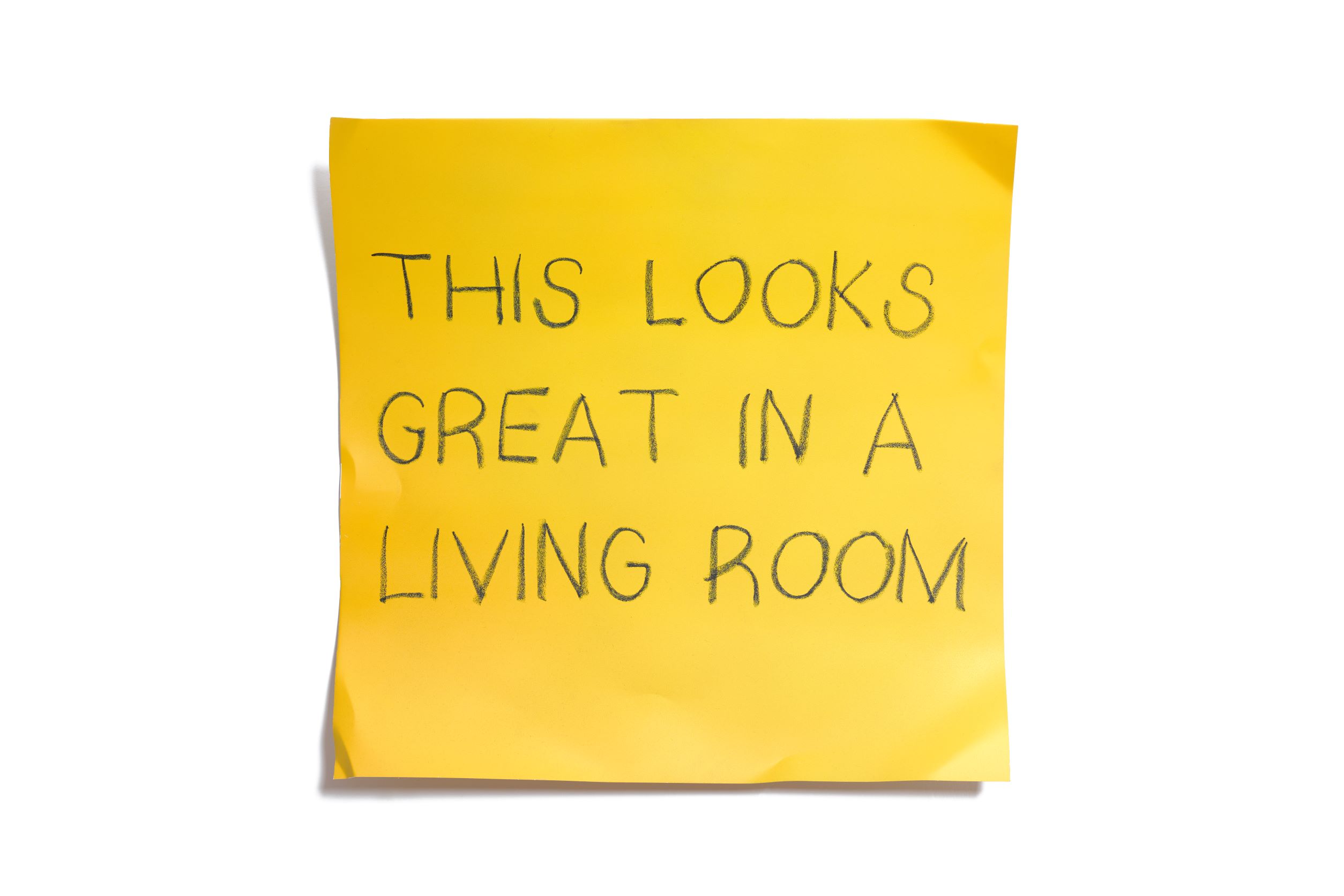 YOUR LIVING ROOM WANTS IT (Yellow)