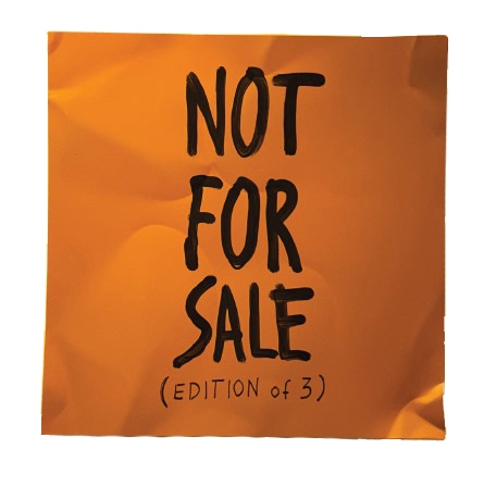 NOT FOR SALE