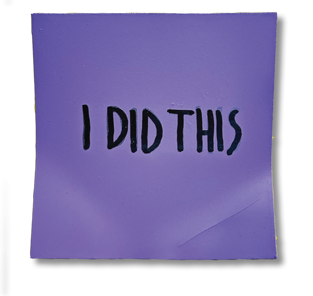 I DID THIS