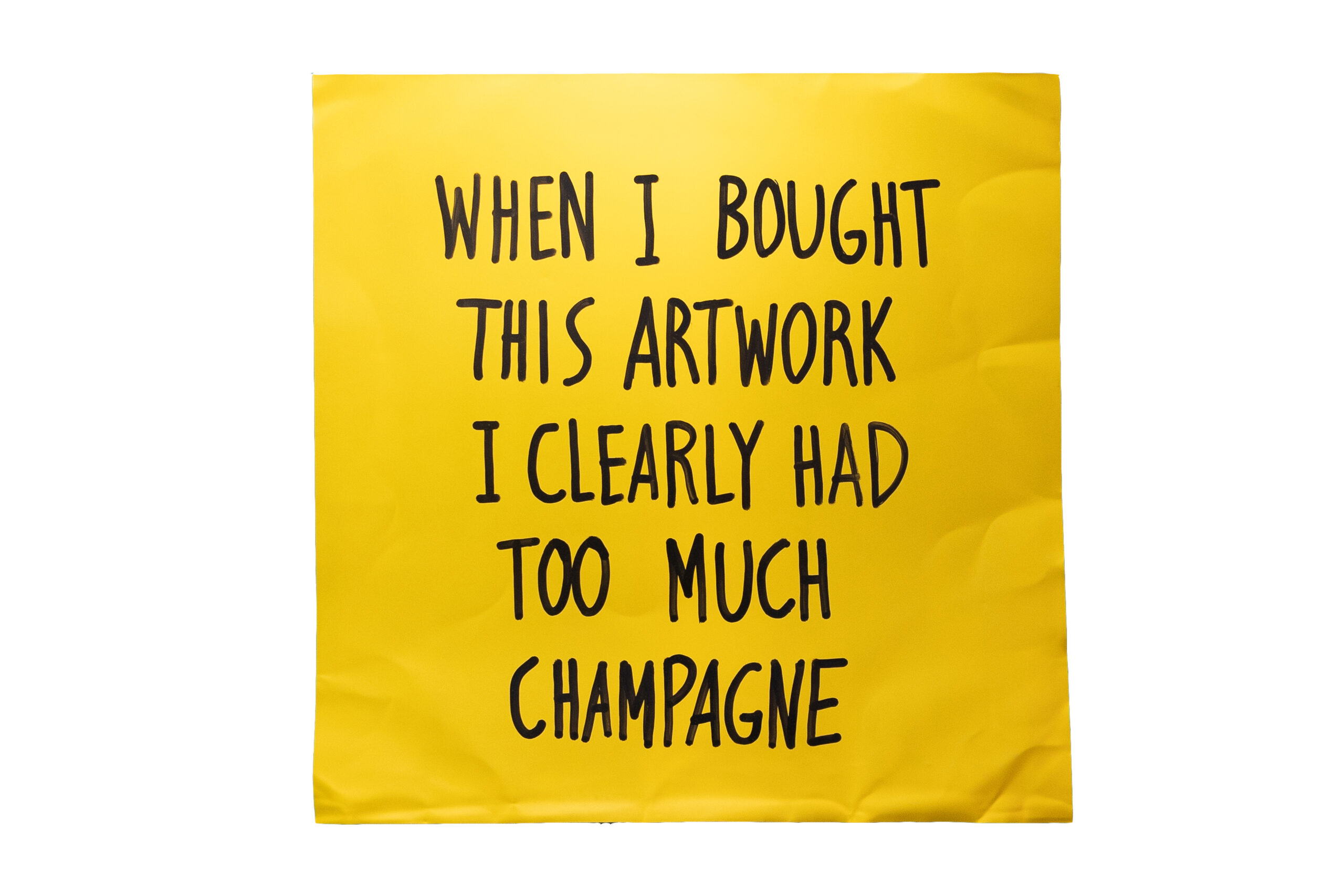 I ONLY GO TO THE OPENING FOR THE BOOZE